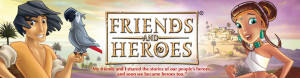Friends and heroes banner